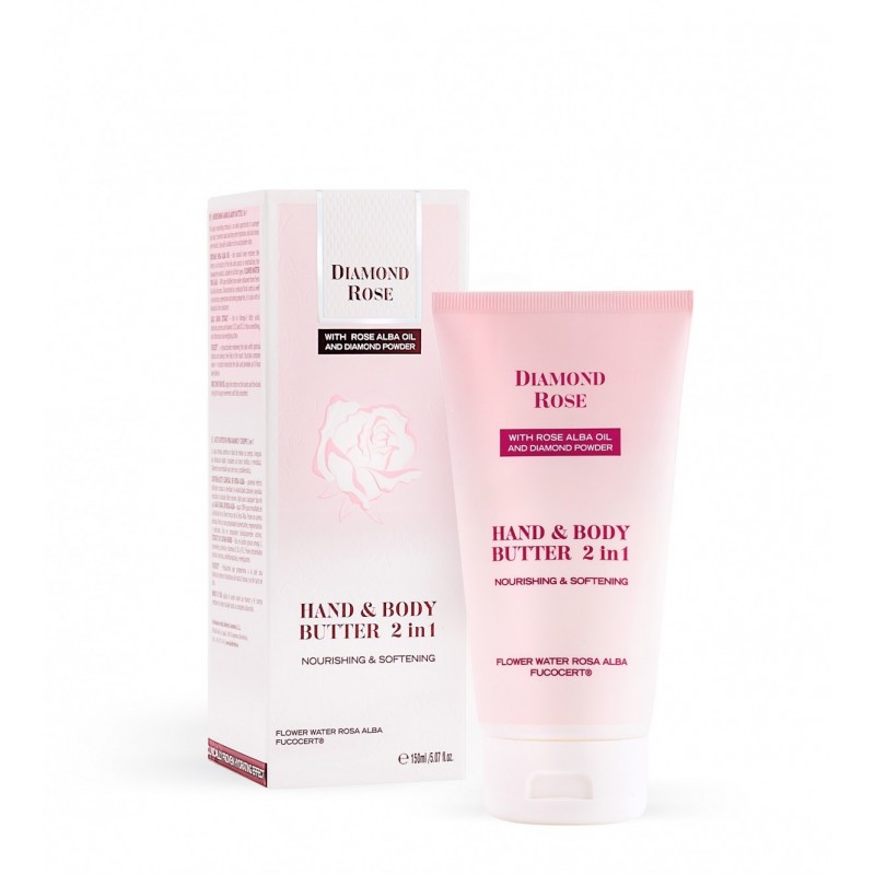 Crema corporal cuerpo y manos 2 en 1 - Diamond Rose 150 ml
