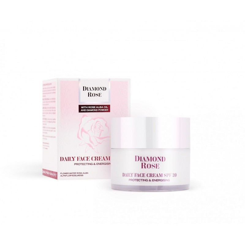 Crema facial antiedad y antimanchas día con SPF 20 - Diamond Rose 50 ml
