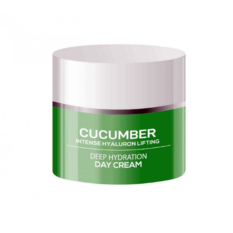 Crema de Día Hidratación Profunda Triple Hialurónico Pepino 50 ml