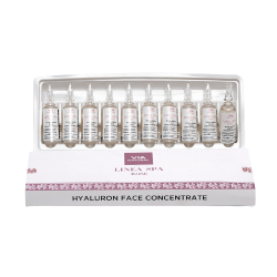 Ampollas efecto flash serum concentrado hialurónico  rostro 10 ampollas 5ml Spa Rose