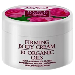 Crema reafirmante y anticelulítica lipoescultura 10 aceites orgánicos 300 ml Rosa de Bulgaria