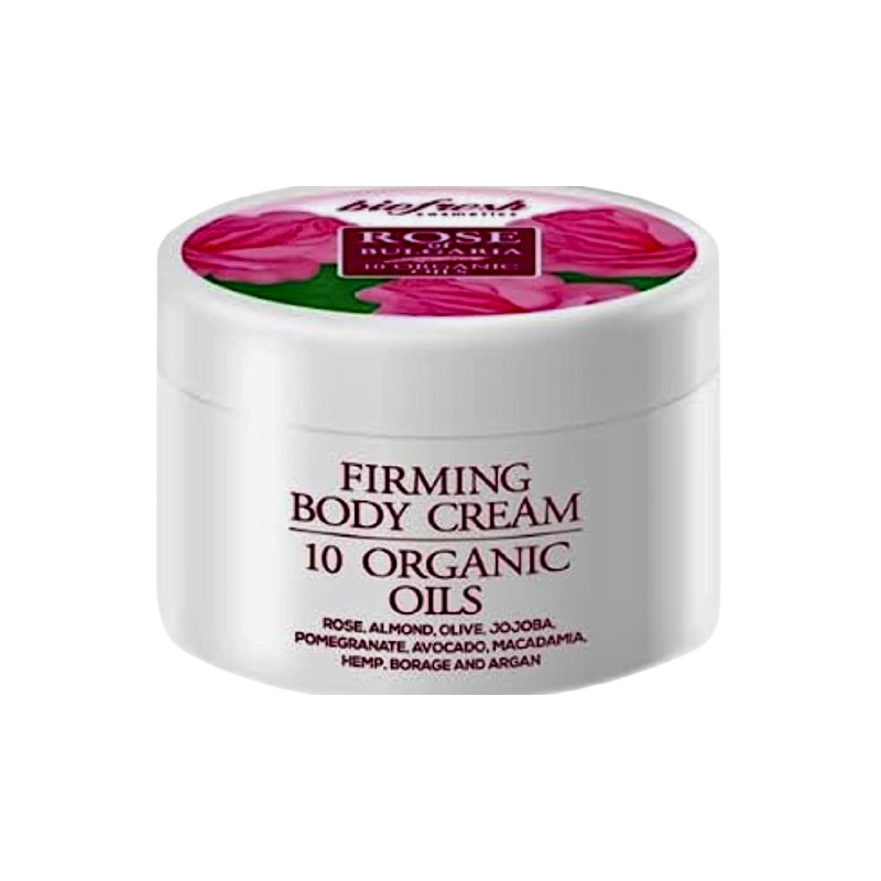 Crema reafirmante y anticelulítica lipoescultura 10 aceites orgánicos 300 ml Rosa de Bulgaria