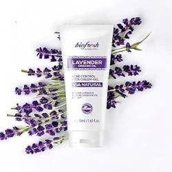 Crema-gel facial para el control del acné ACEITE ORGÁNICO DE LAVANDA 50 ml-VÍA NATURAL LAVANDA