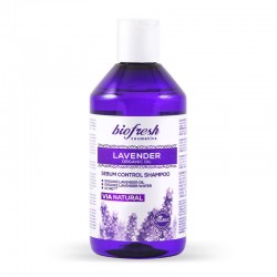 Champú para el control del sebo ACEITE ORGÁNICO DE LAVANDA 300 ml