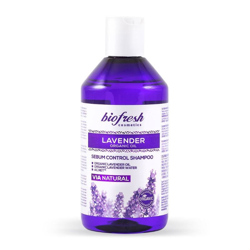 Champú para el control del sebo ACEITE ORGÁNICO DE LAVANDA 300 ml