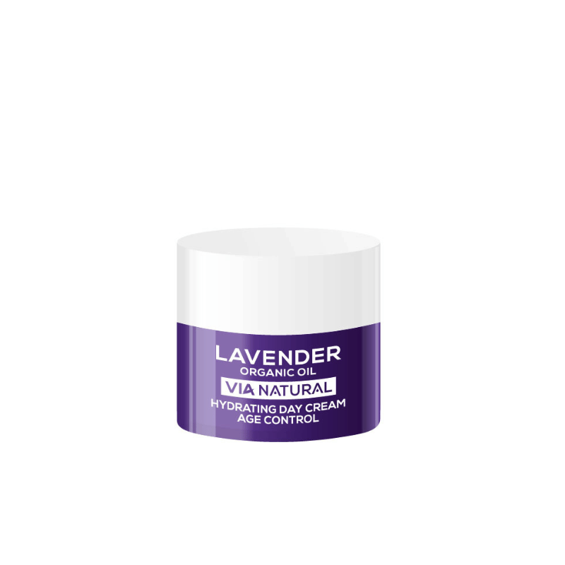 Crema facial hidratante de día ACEITE ORGÁNICO DE LAVANDA 50 ml-LAVANDA VÍA NATURAL