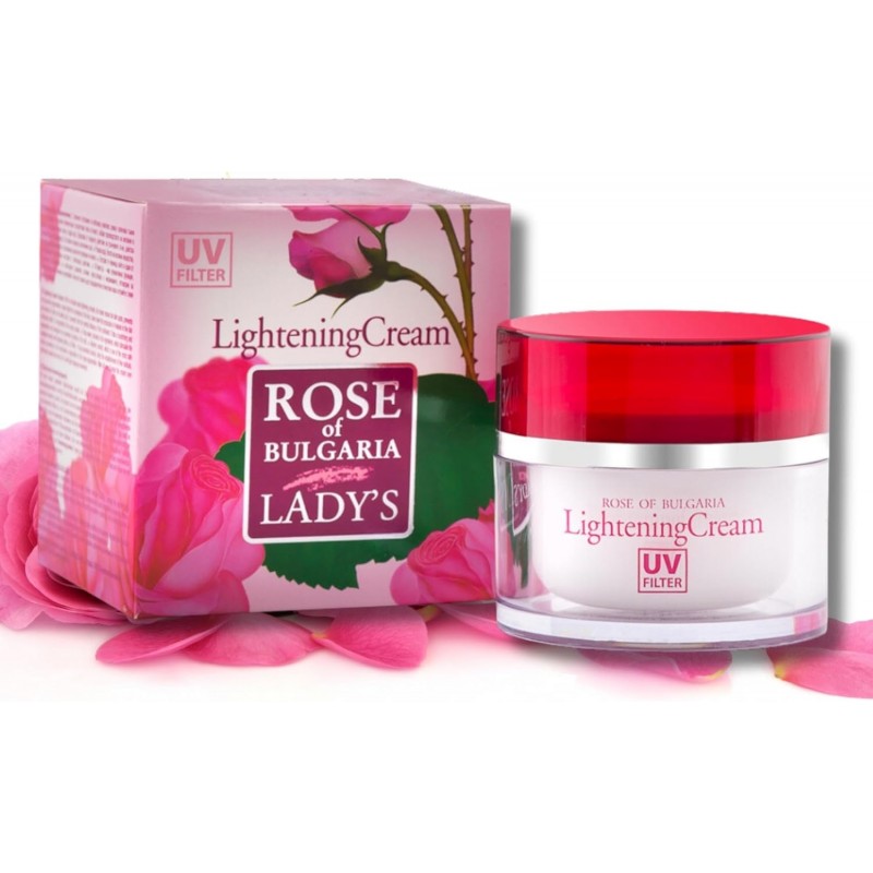 Crema Antimanchas Blanqueadora UV filtro Facial 50 ml - Rosa de Bulgaria
