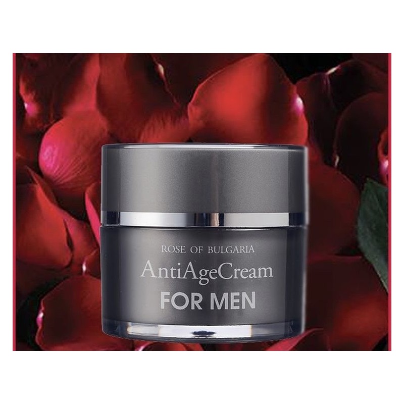 Crema Antiedad Hombre- Rosa de Bulgaria 50 ml