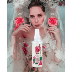 Agua de Rosa Natural Concentrada Tónico Facial Spray 100 ml.- Rosa de Bulgaria