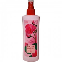 Agua de Rosas Natural Tónico Facial y Corporal Spray - Rosa de Bulgaria 330 ml
