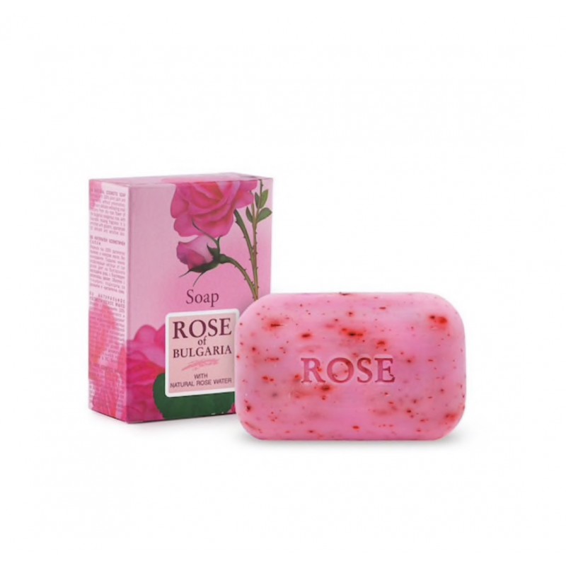 Jabón de Rosas Natural - Rosa de Bulgaria 100 grs