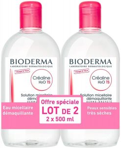 BIODERMA Hydrabio H20, Paquete de 2 - 500 ml