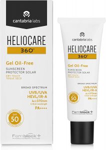 Heliocare 360° Gel sin aceite, FPS 50, 50 ml